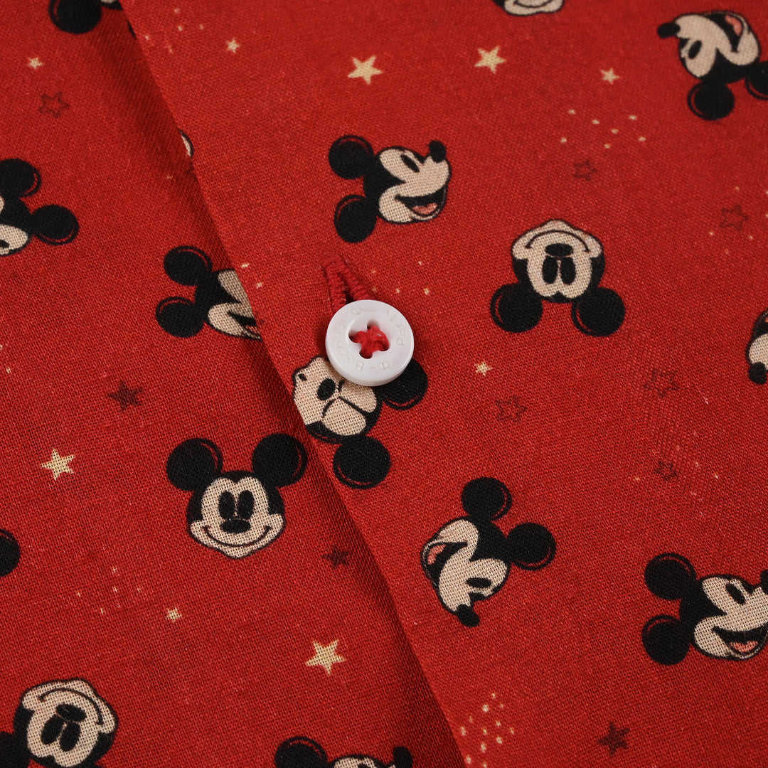 Infant Boys Viscose Nightwear Character-RED