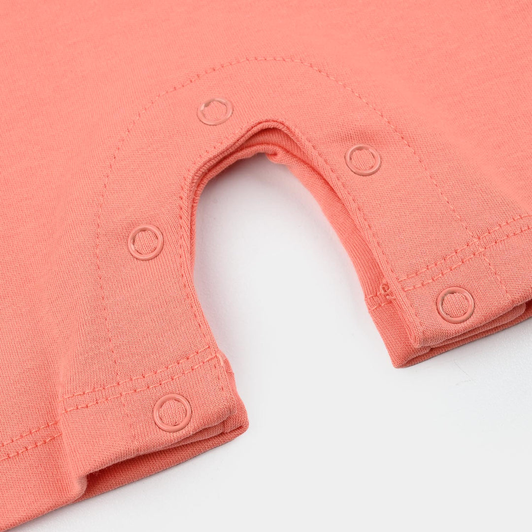 Infant Boys Cotton Interlock Romper SUNSHINE