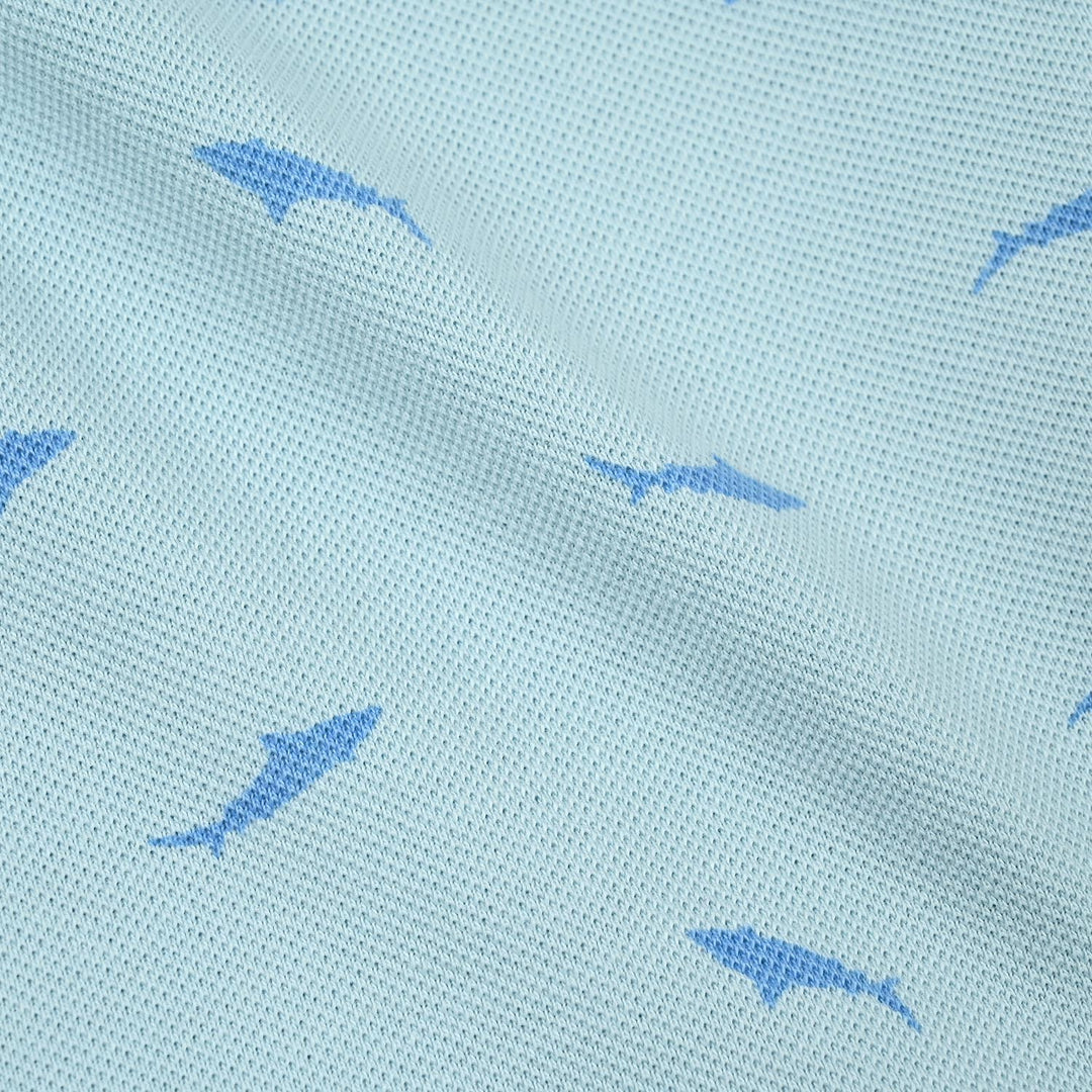 Infant Boys Cotton PK Polo Shark-Summr.Song