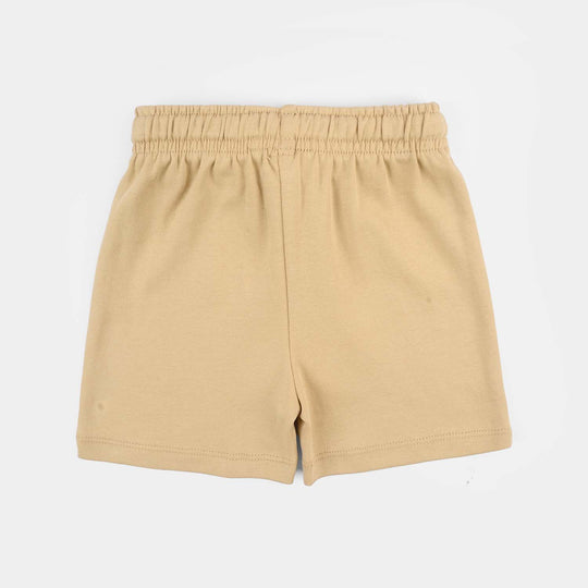 Infant Boys Cotton Interlock Suit Character VIBES-BROWN