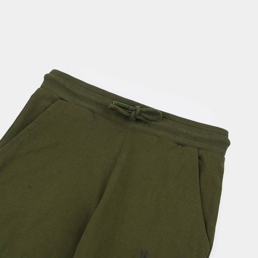 Boys Cotton Jersey Pyjama NewYork-Riffle Green