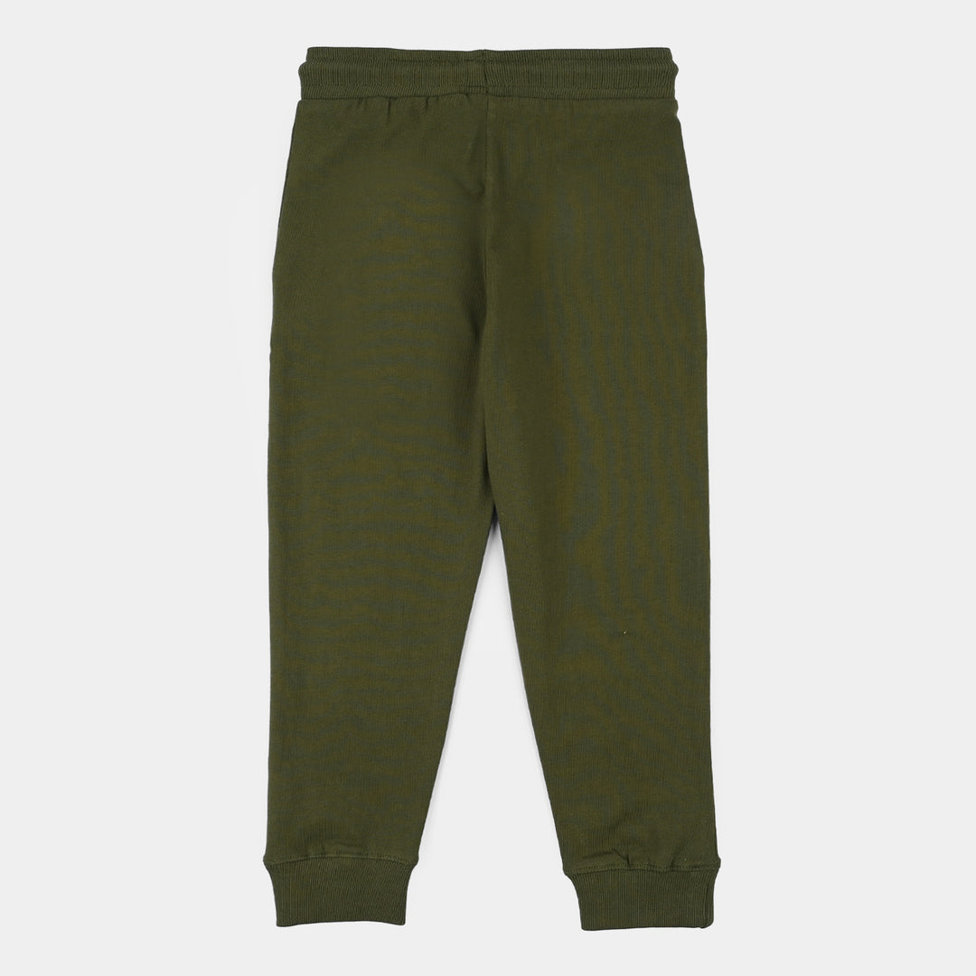 Boys Cotton Jersey Pyjama NewYork-Riffle Green