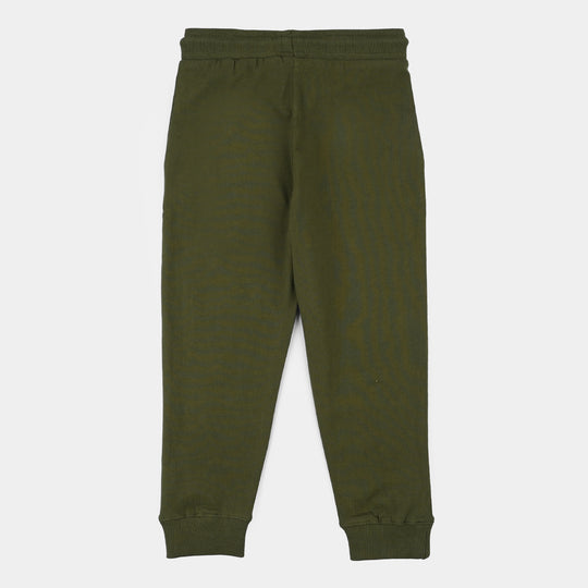 Boys Cotton Jersey Pyjama NewYork-Riffle Green