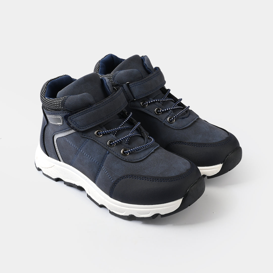 Boys Boots 1270-1-NAVY
