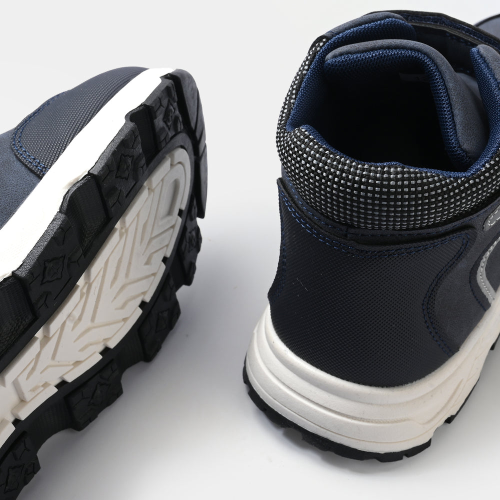 Boys Boots 1270-1-NAVY