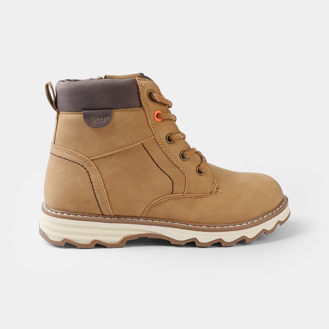 Boys Boots 1270-2-CAMEL