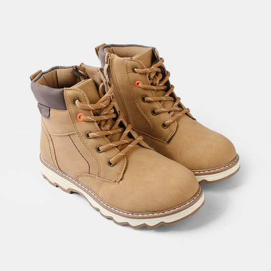 Boys Boots 1270-2-CAMEL