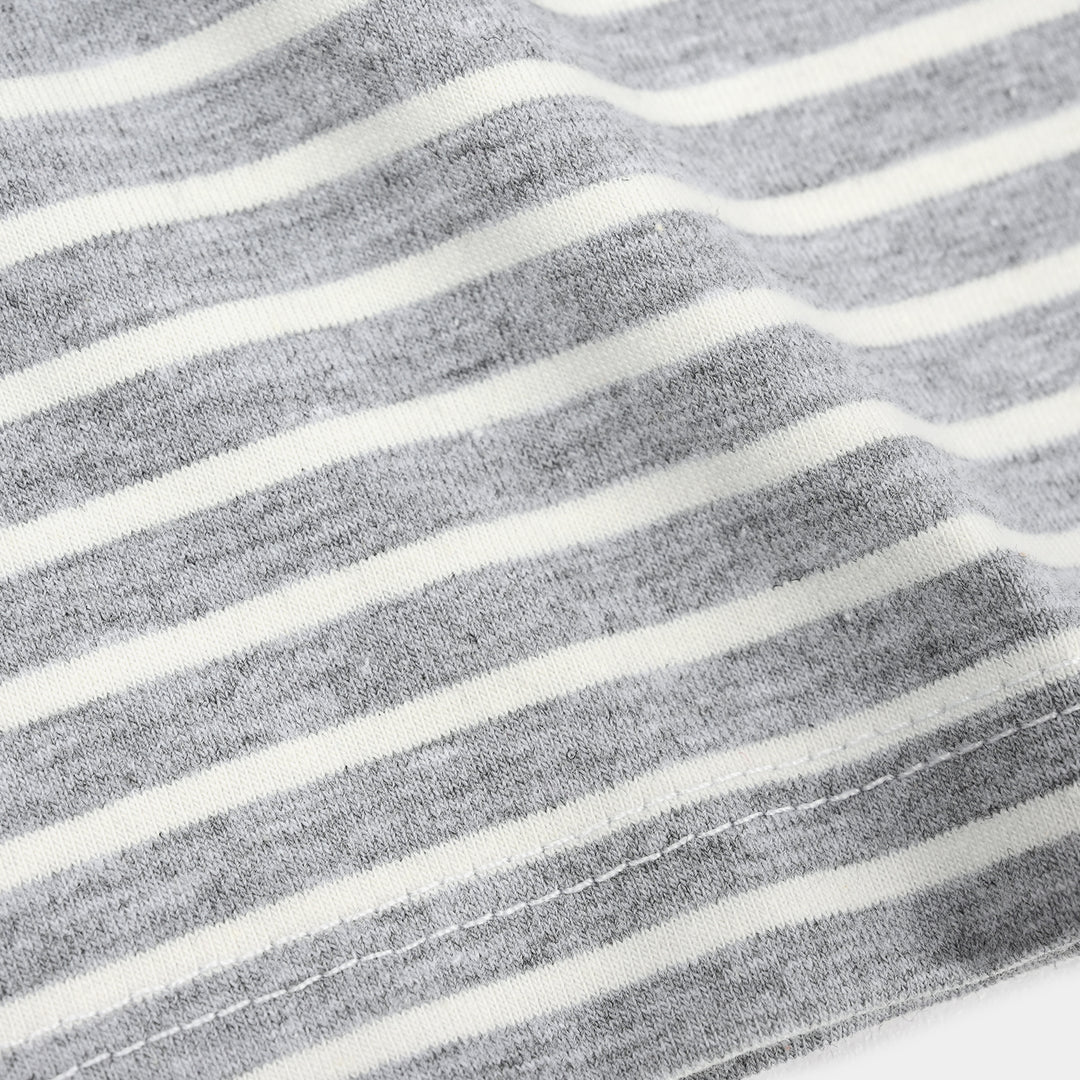 Infant Boys Yarn dyed jersey T-Shirt Choose Joy-GREY