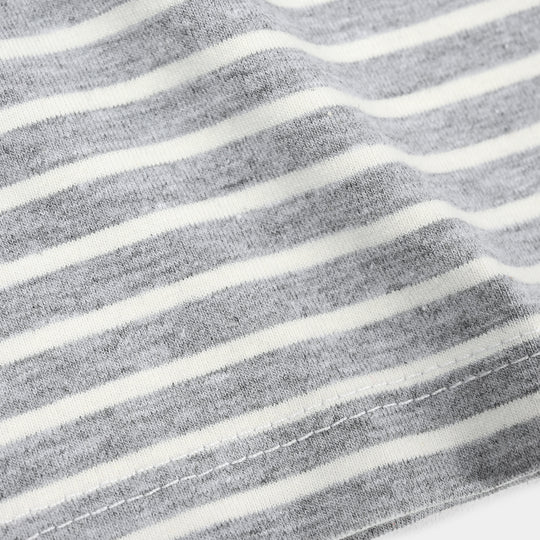 Infant Boys Yarn dyed jersey T-Shirt Choose Joy-GREY