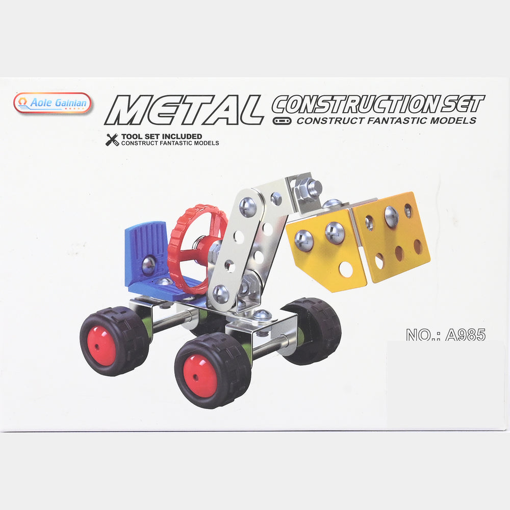DIY Metal Assembly Toy Play Set for Kids