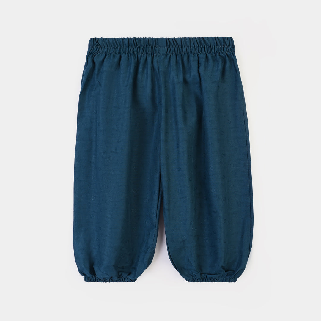 Infant Girls Jacquard Emb 2Pcs Little Deer-Teal