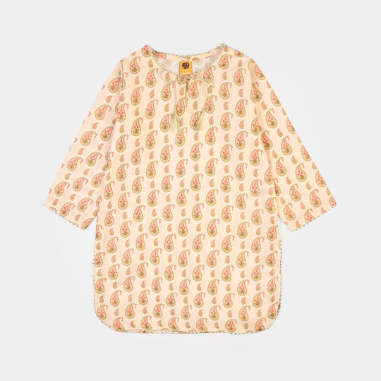 Girls Poly Lawn Printed 2Pcs GulBahar