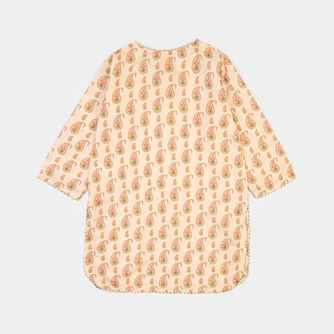 Girls Poly Lawn Printed 2Pcs GulBahar