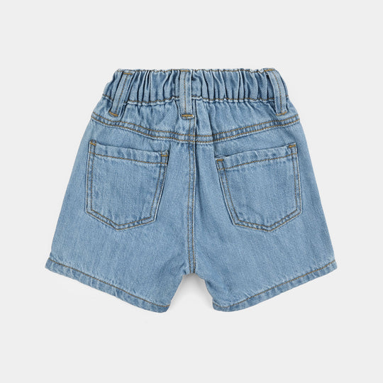 Infant Boys Denim rigid Short Basic -Light Blue