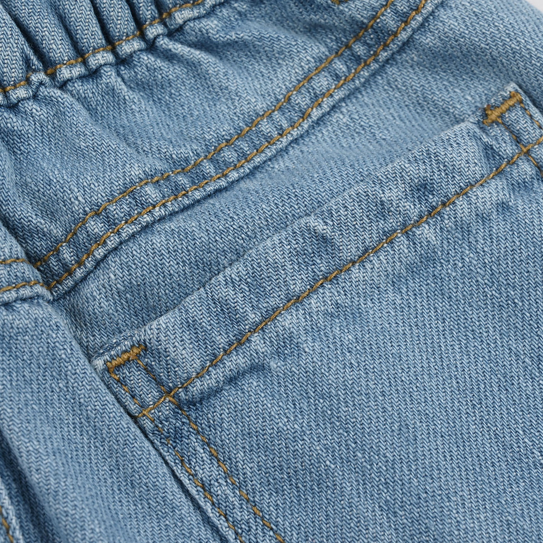 Infant Boys Denim rigid Short Basic -Light Blue