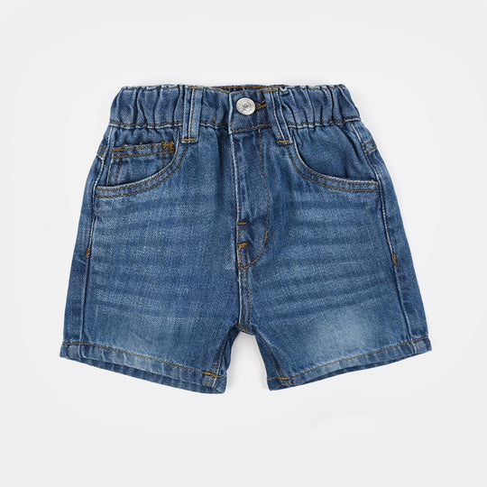 Infant Boys Denim rigid Short Basic -Mid Blue