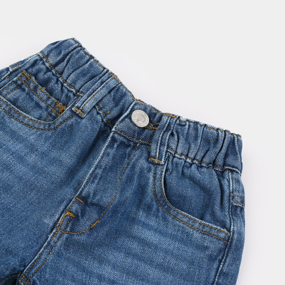 Infant Boys Denim rigid Short Basic -Mid Blue