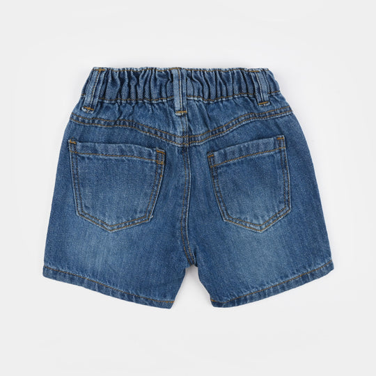Infant Boys Denim rigid Short Basic -Mid Blue