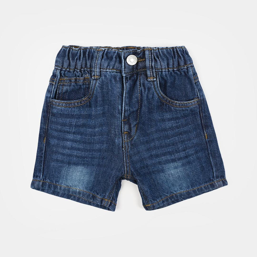Infant Boys Denim rigid Short Basic -  BLUE