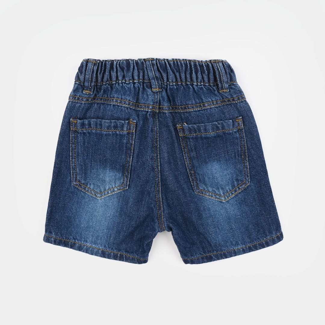 Infant Boys Denim rigid Short Basic -  BLUE