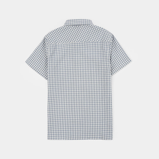 Boys Yarn Dyed Shirt (Break The Skate)