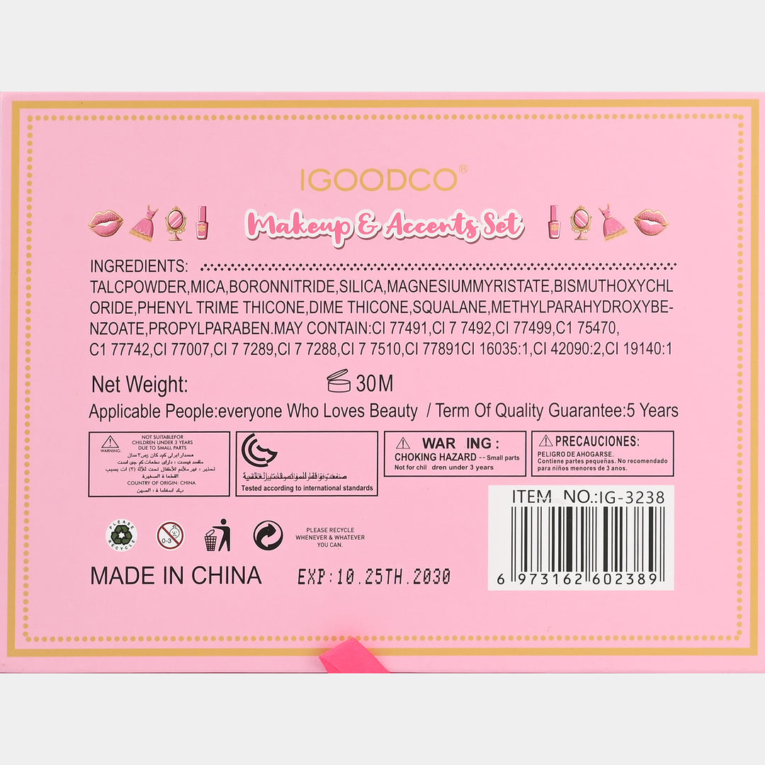Girls Makeup & Beauty Gift Set