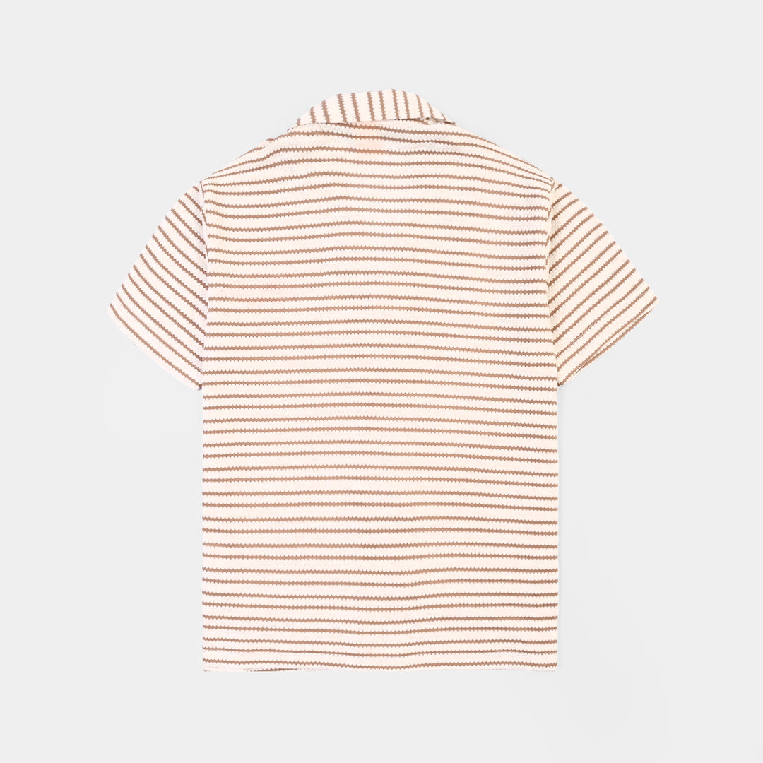 Boys Yarn Dyed 2Piece Suit FUNCTIONING - Stripes