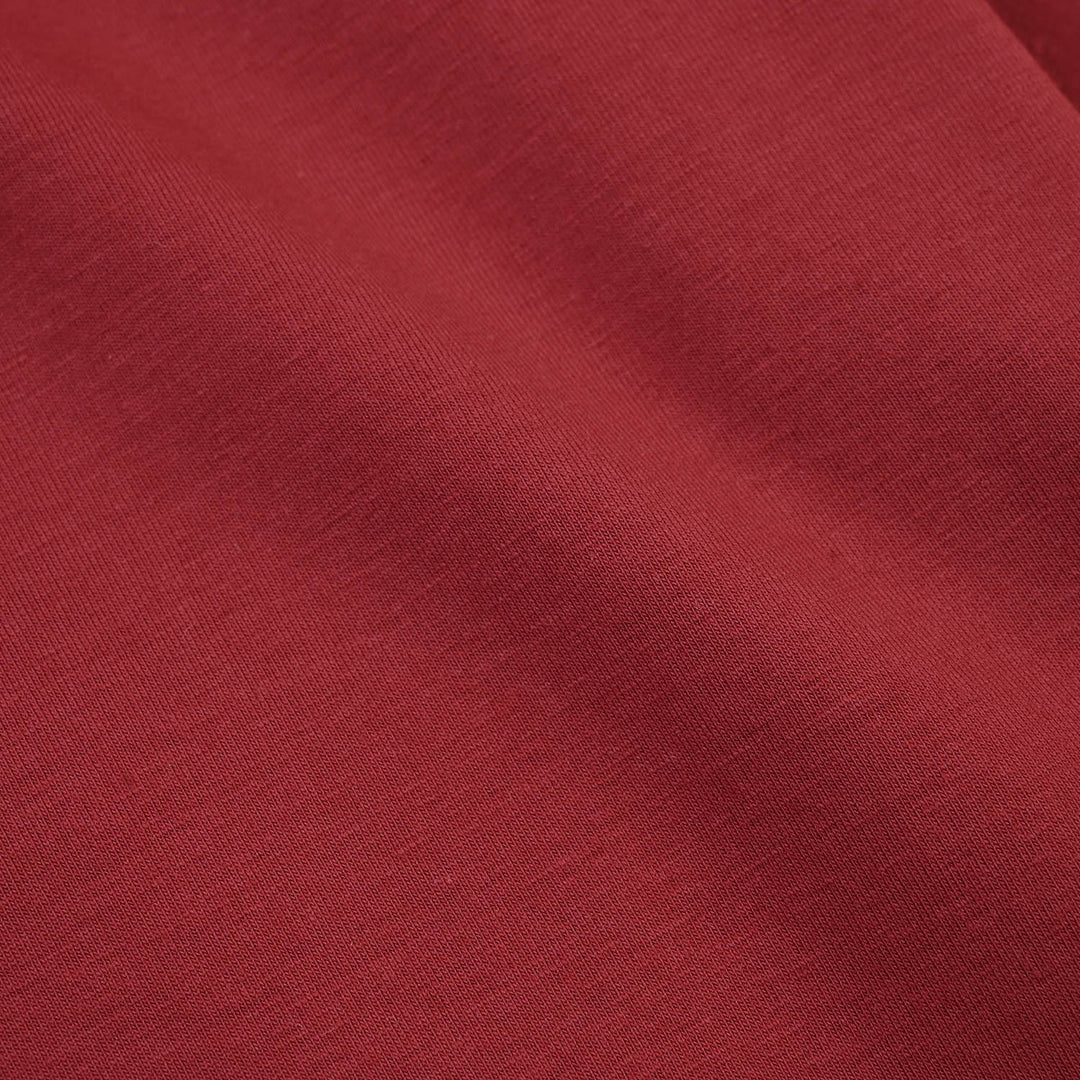 Boys Lycra Jersey T-Shirts H/S ATHLETIC - Red