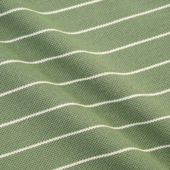 Boys Yarn Dyed T-Shirt H/S ROOTED IN NATURE-GREEN