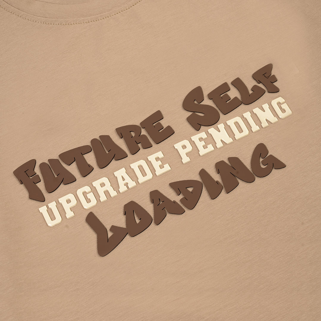Boys Lycra Jersey T-Shirt H/S FUTURE SELF-BROWN