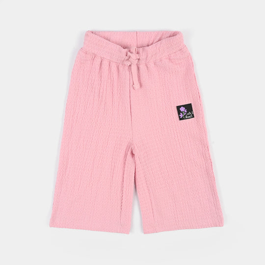 Infant Girls Poly Crinkle Pyjama Cute & Kind-PINK