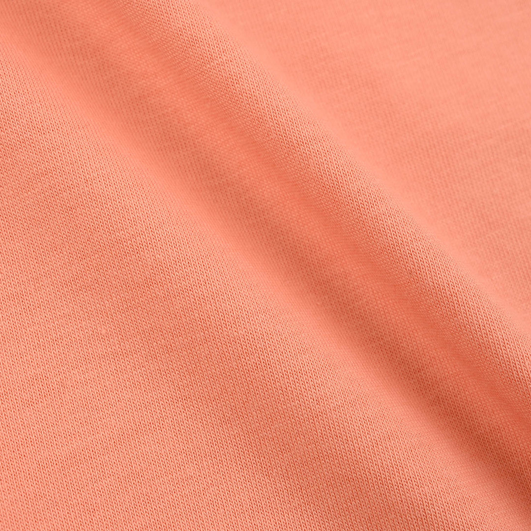 Teens Girls Cotton Jersey T-Shirt H/S Hearts-ORANGE