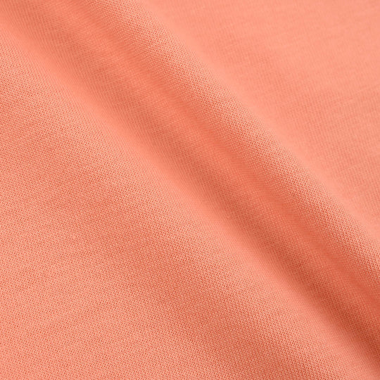 Teens Girls Cotton Jersey T-Shirt H/S Hearts-ORANGE