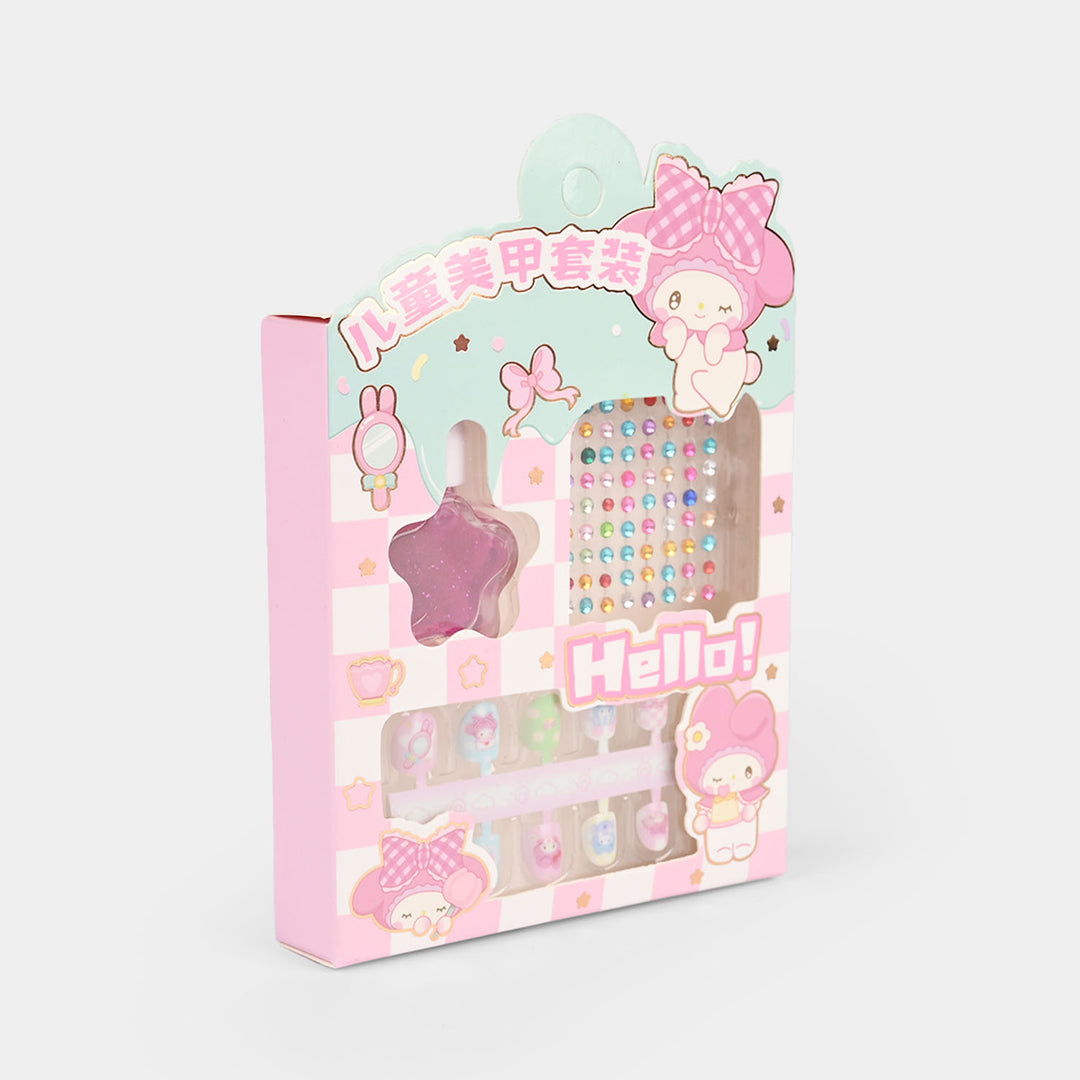 Character Press-On Nails Set