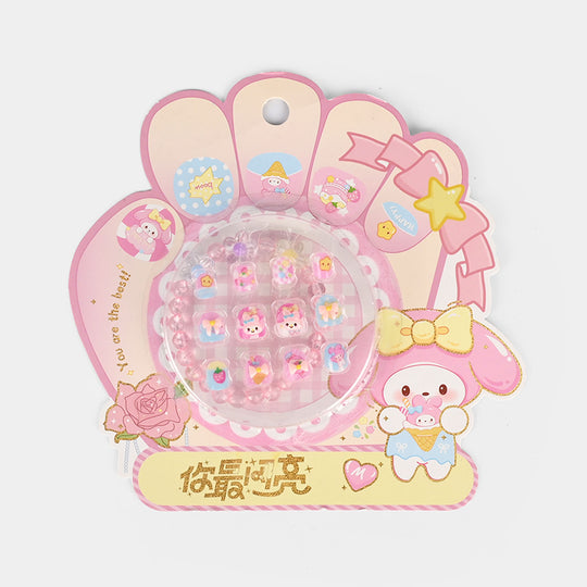 Character Press-On Nails Set