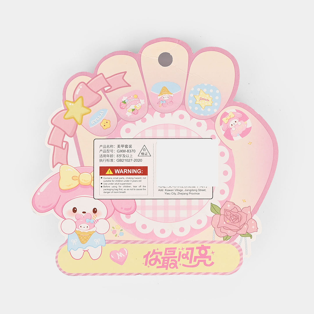 Character Press-On Nails Set