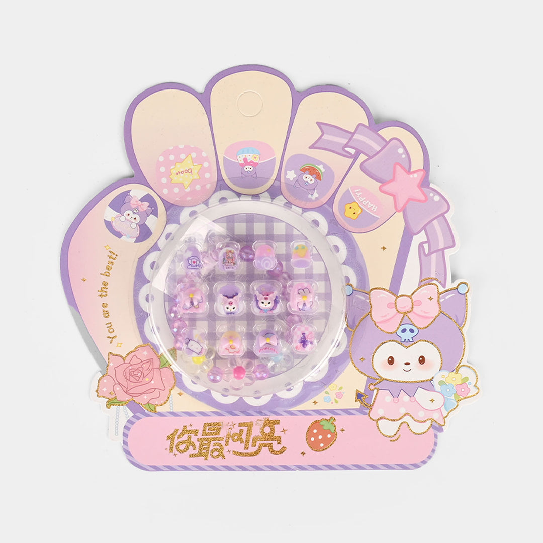Character Press-On Nails Set