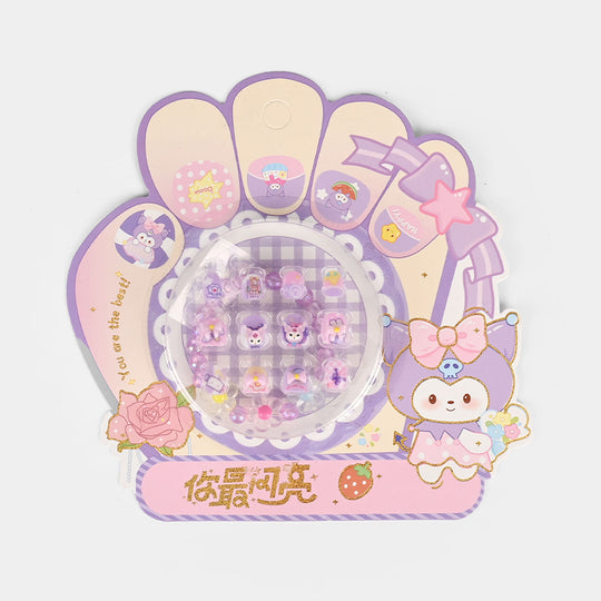 Character Press-On Nails Set