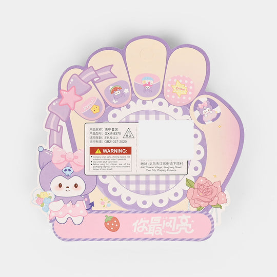 Character Press-On Nails Set