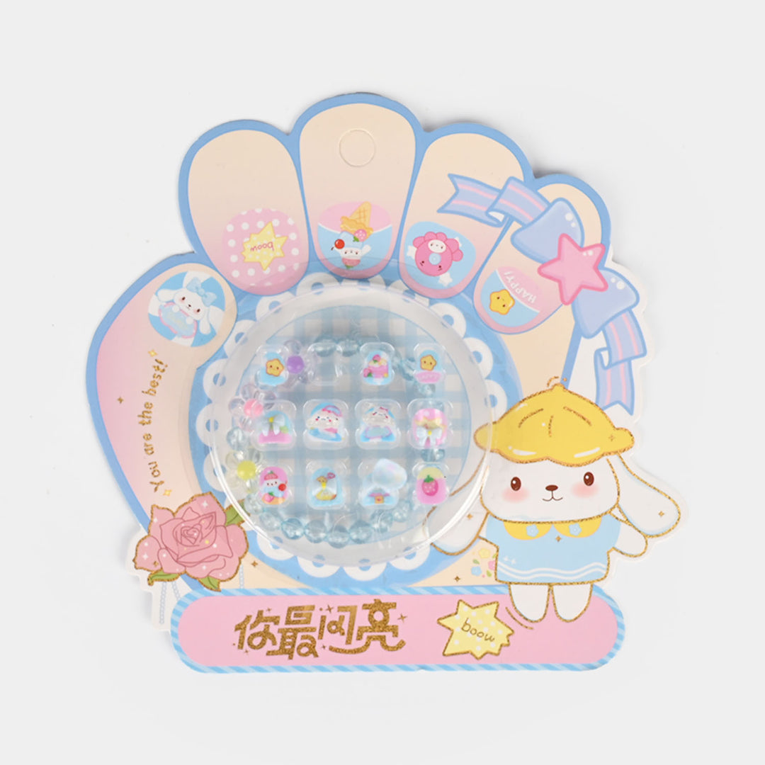 Character Press-On Nails Set