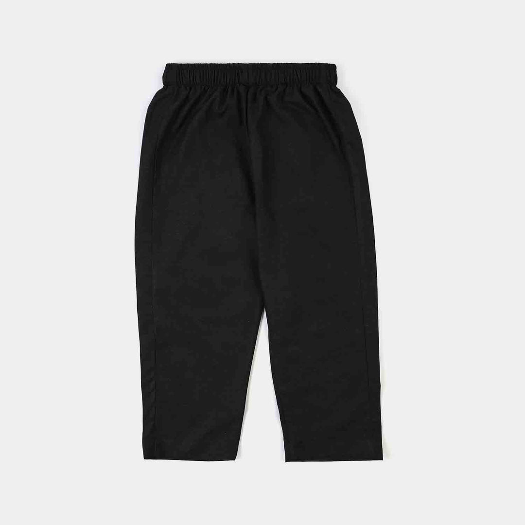 Boys Poly Viscose 3Piece Suit (Black Beauty)