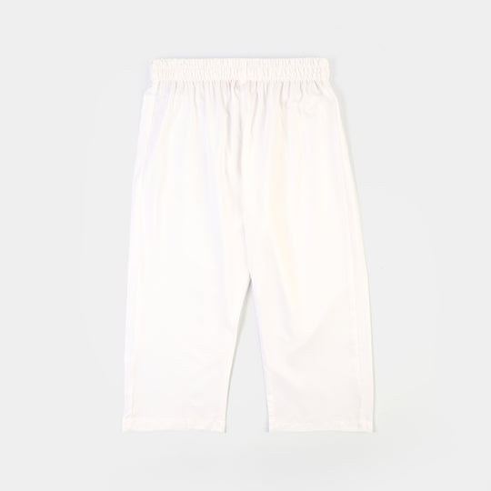 Boys Poly Viscose 2Piece Suit (White Basic)