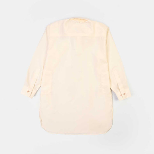 Boys Poly Viscose 2Piece Suit (Antique) - Beige