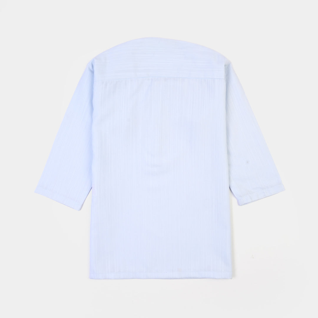 Infant Boys Poly Viscose 2Piece Suit (Basic)-Blue