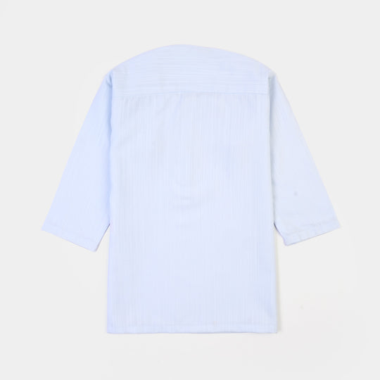 Infant Boys Poly Viscose 2Piece Suit (Basic)-Blue