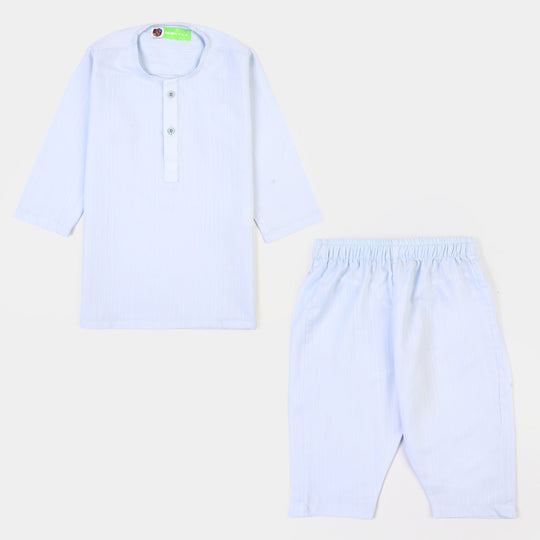 Infant Boys Poly Viscose 2Piece Suit (Basic)-Blue