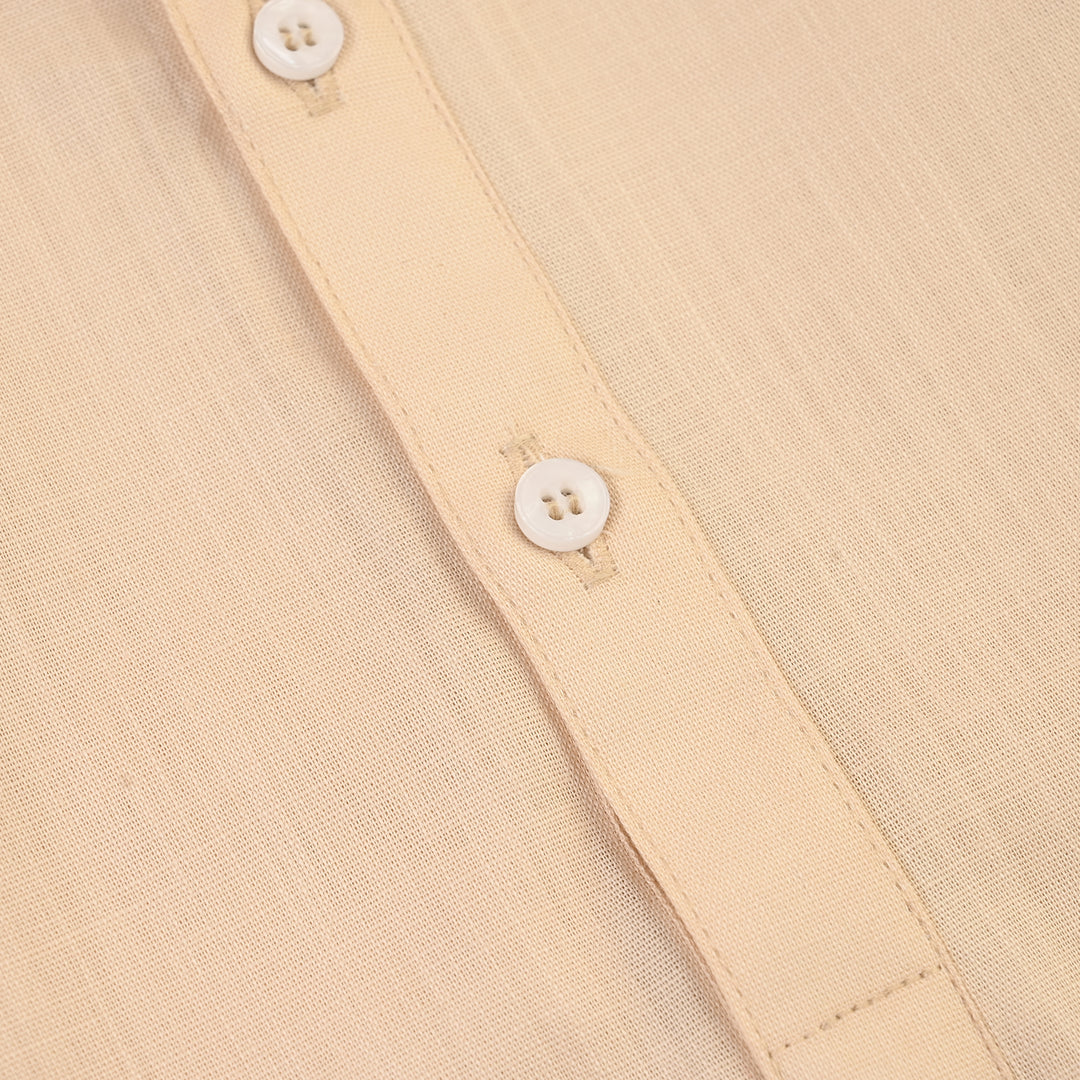 Boys Cotton Slub 3Piece Suit (Peach Punch)