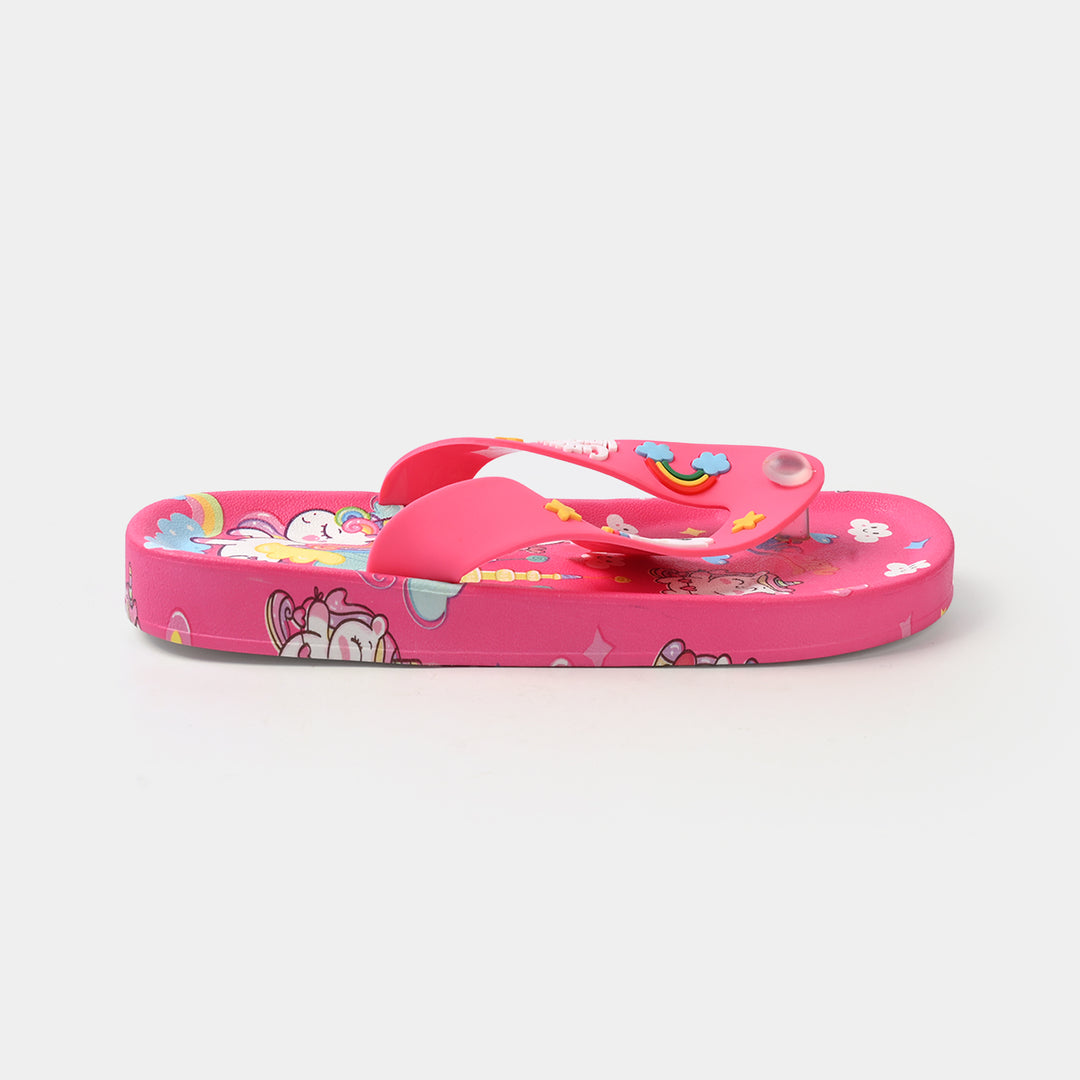Girls Slipper SF-338-18-Fuchsia