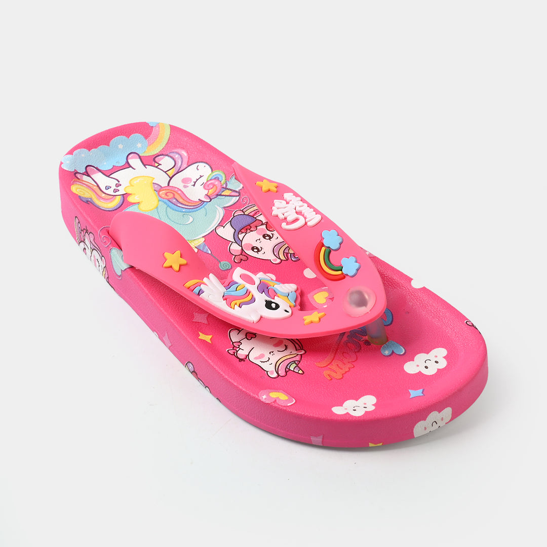 Girls Slipper SF-338-18-Fuchsia