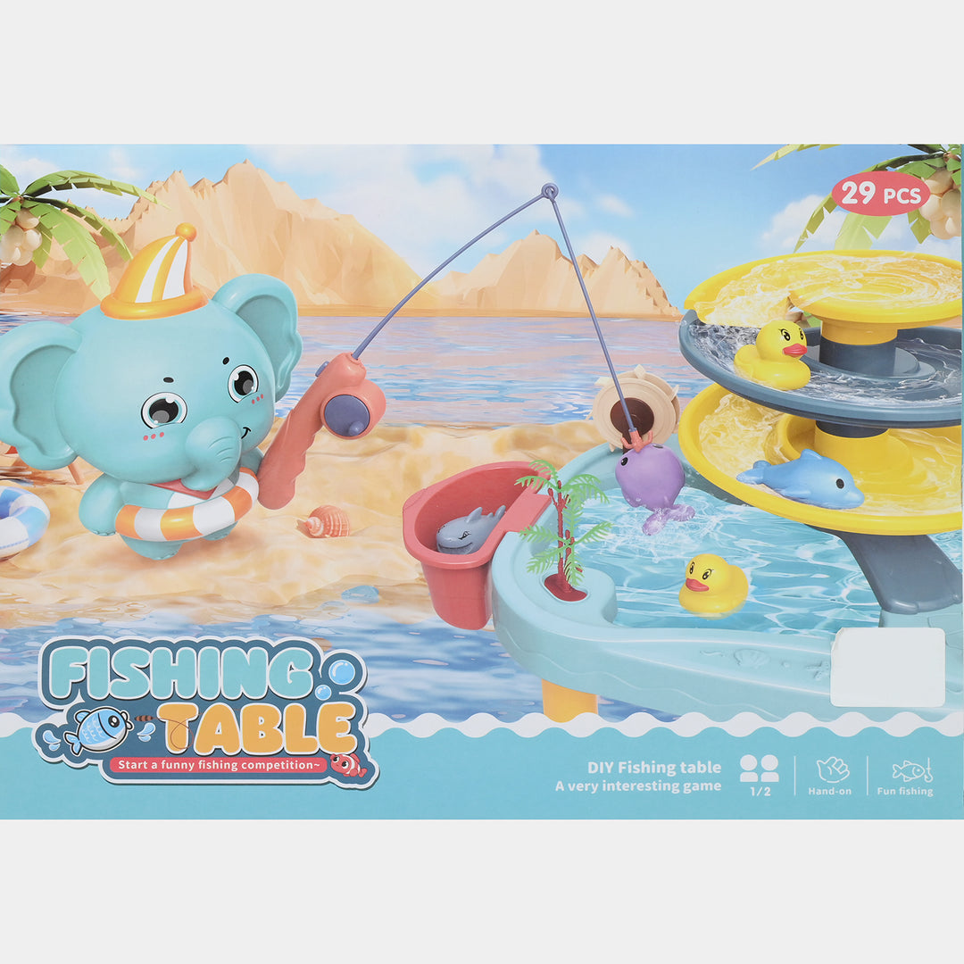 DIY Fishing Table Water Play Set | 29PCs